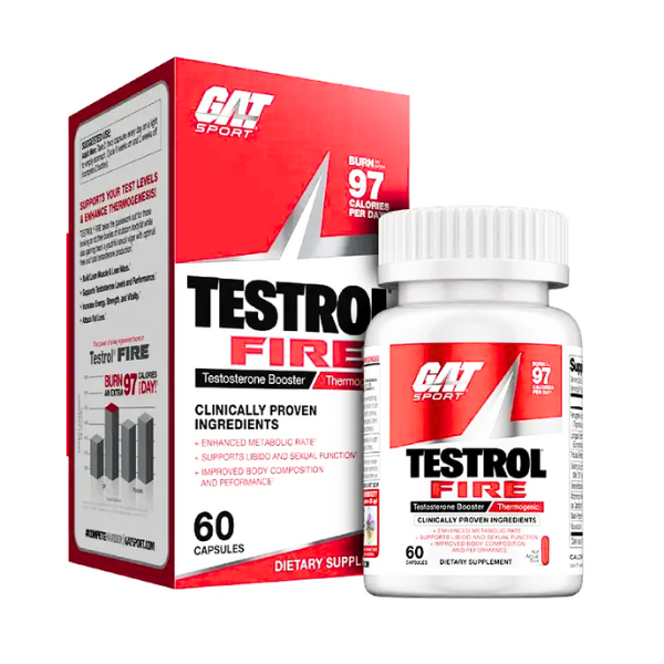 Testrol Fire 60 Capsulas