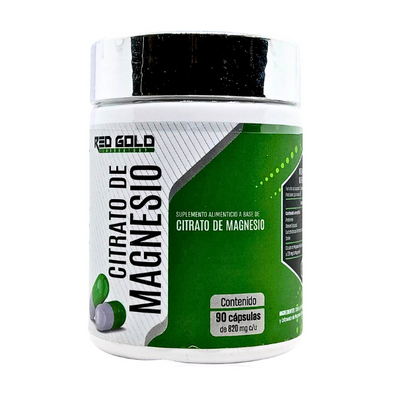 Citrato de Magnesio 90 Capsulas de 820 mg