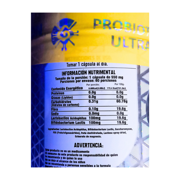 Probiotic Ultra 60 Capsulas