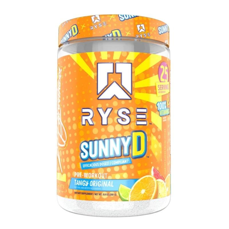 Ryse Pre Workout Sunny D 25 Servicios